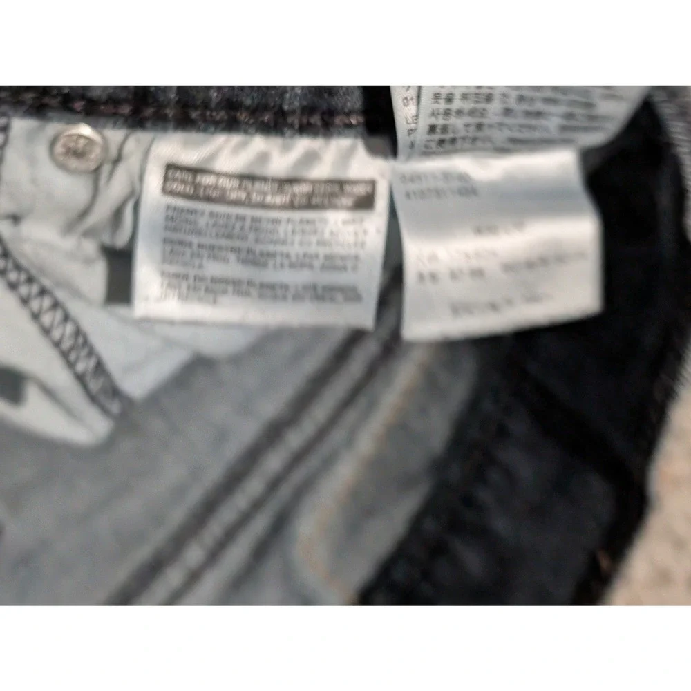 Levi's Jeans Mens 32x32‎ Black 511 Slim Fit Faded Charcoal Stretch Denim Casual